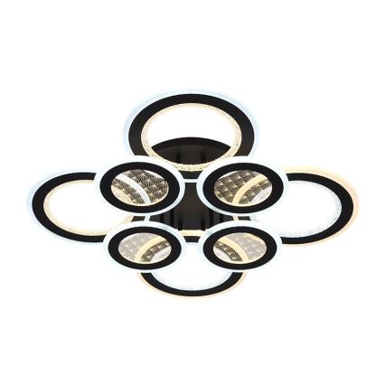 LED Prigušivi nadgradni luster LED/200W/230V 3000-6500K + Daljinski upravljač