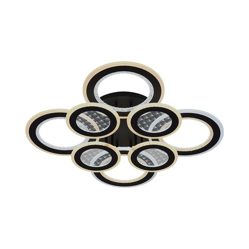 LED Prigušivi nadgradni luster LED/200W/230V 3000-6500K + Daljinski upravljač