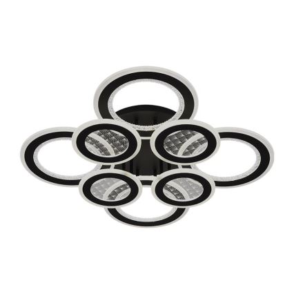 LED Prigušivi nadgradni luster LED/200W/230V 3000-6500K + Daljinski upravljač