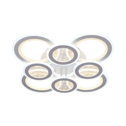 LED Prigušivi nadgradni luster LED/200W/230V 3000-6500K + Daljinski upravljač