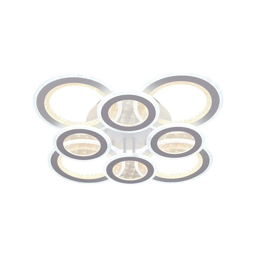 LED Prigušivi nadgradni luster LED/200W/230V 3000-6500K + Daljinski upravljač