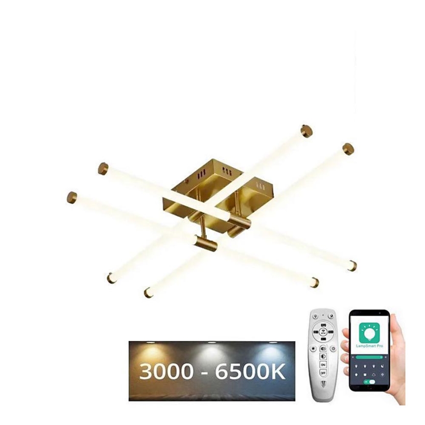 LED Prigušivi nadgradni luster LED/30W/230V 3000-6500K + Daljinski upravljač
