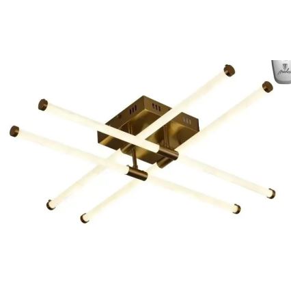 LED Prigušivi nadgradni luster LED/30W/230V 3000-6500K + Daljinski upravljač