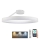 LED Prigušivi nadgradni luster LED/40W/230V 3000-6500K bela + Daljinski upravljač