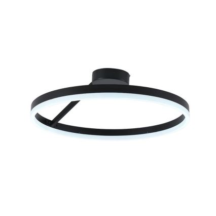 LED Prigušivi nadgradni luster LED/40W/230V 3000-6500K crno + Daljinski upravljač
