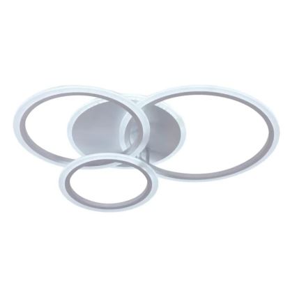 LED Prigušivi nadgradni luster LED/40W/230V 3000-6500K bela + Daljinski upravljač