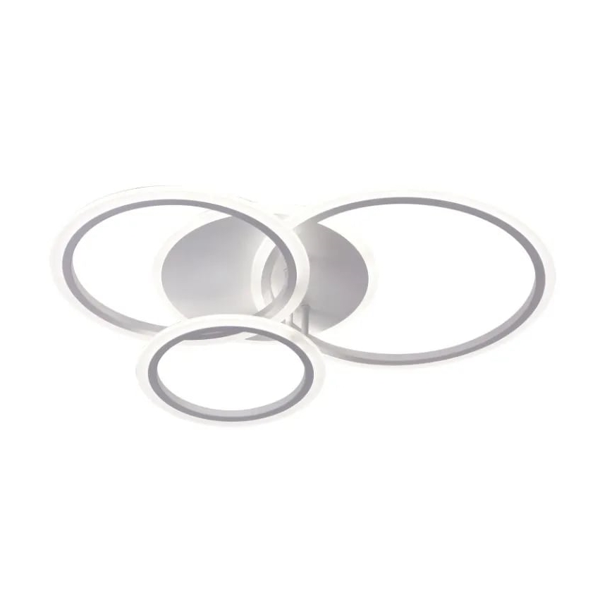 LED Prigušivi nadgradni luster LED/40W/230V 3000-6500K bela + Daljinski upravljač