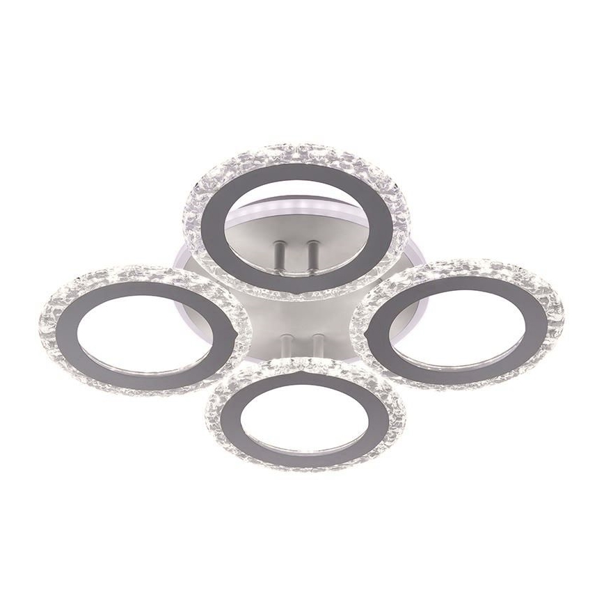 LED Prigušivi nadgradni luster LED/55W/230V 3000-6500K + Daljinski upravljač
