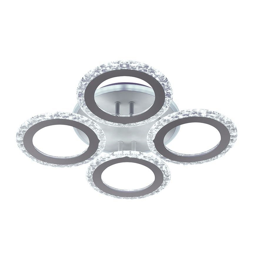 LED Prigušivi nadgradni luster LED/55W/230V 3000-6500K + Daljinski upravljač