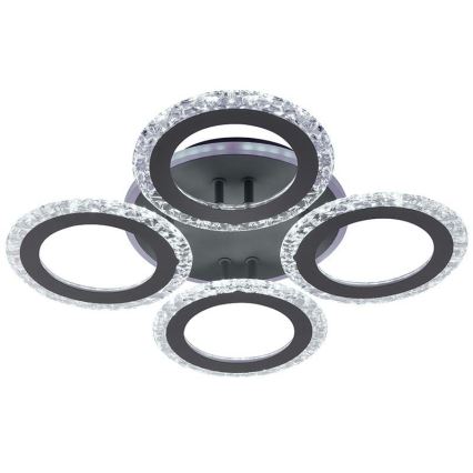 LED Prigušivi nadgradni luster LED/55W/230V 3000-6500K + Daljinski upravljač