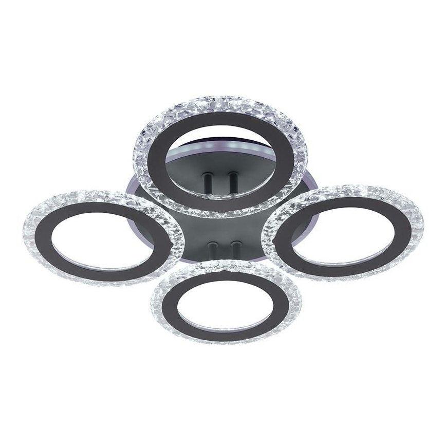LED Prigušivi nadgradni luster LED/55W/230V 3000-6500K + Daljinski upravljač