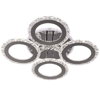 LED Prigušivi nadgradni luster LED/55W/230V 3000-6500K + Daljinski upravljač