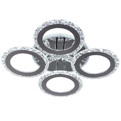 LED Prigušivi nadgradni luster LED/55W/230V 3000-6500K + Daljinski upravljač