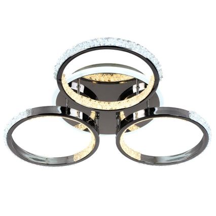 LED Prigušivi nadgradni luster LED/60W/230V 3000-6500K + Daljinski upravljač