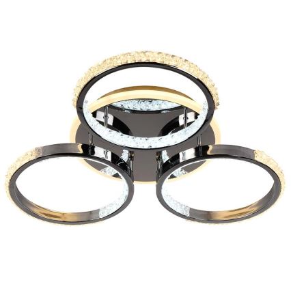 LED Prigušivi nadgradni luster LED/60W/230V 3000-6500K + Daljinski upravljač