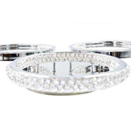 LED Prigušivi nadgradni luster LED/60W/230V 3000-6500K + Daljinski upravljač