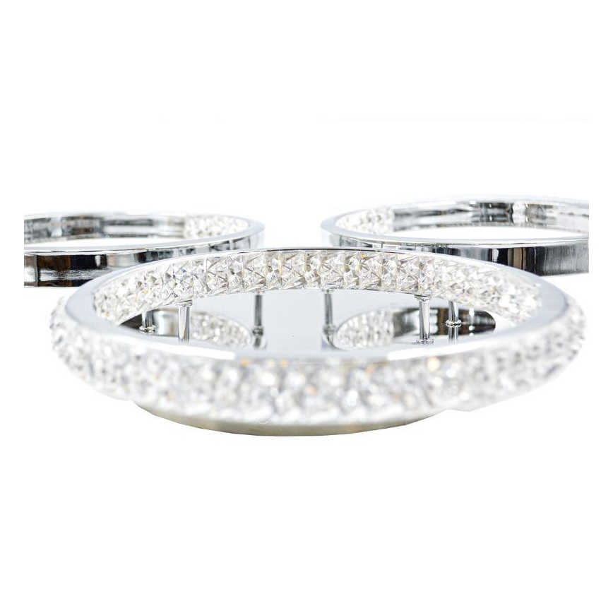 LED Prigušivi nadgradni luster LED/60W/230V 3000-6500K + Daljinski upravljač