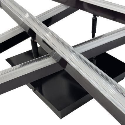 LED Prigušivi nadgradni luster LED/60W/230V 3000-6500K + Daljinski upravljač