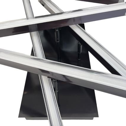 LED Prigušivi nadgradni luster LED/60W/230V 3000-6500K + Daljinski upravljač