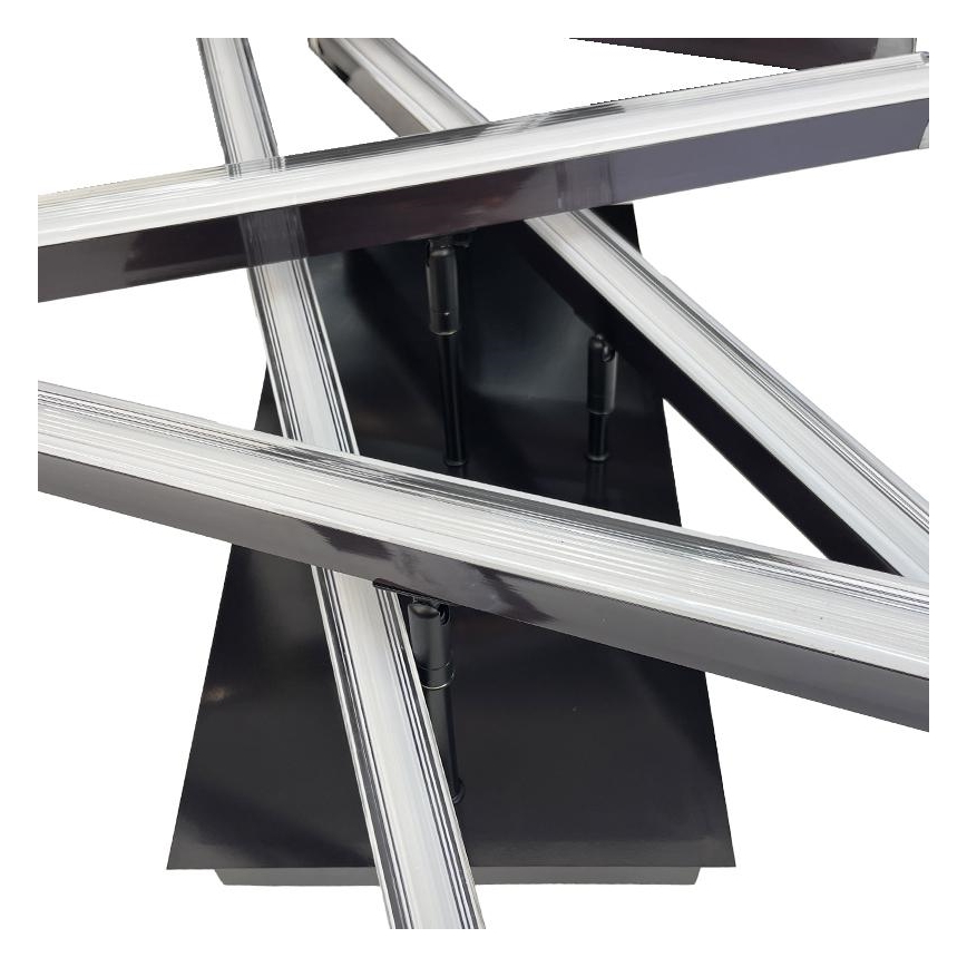 LED Prigušivi nadgradni luster LED/60W/230V 3000-6500K + Daljinski upravljač