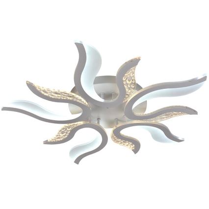 LED Prigušivi nadgradni luster LED/65W/230V 3000-6500K bela + Daljinski upravljač
