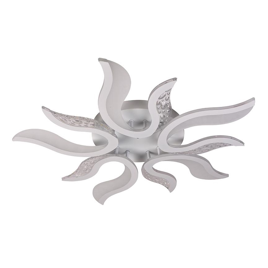 LED Prigušivi nadgradni luster LED/65W/230V 3000-6500K bela + Daljinski upravljač