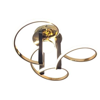 LED Prigušivi nadgradni luster LED/70W/230V 3000-6500K + Daljinski upravljač