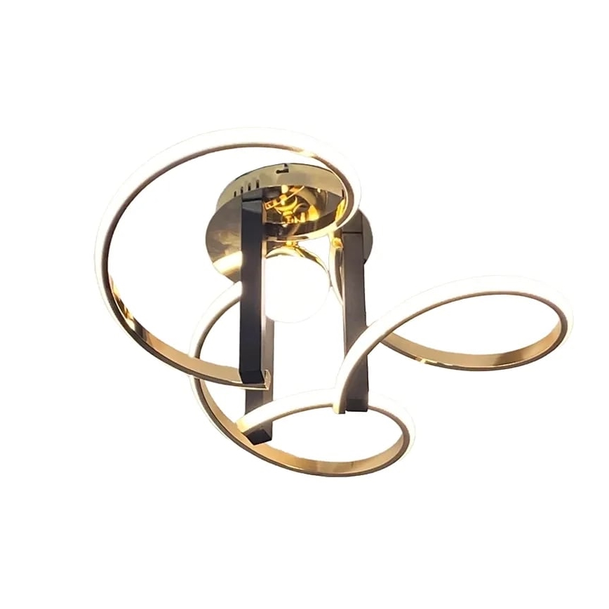 LED Prigušivi nadgradni luster LED/70W/230V 3000-6500K + Daljinski upravljač