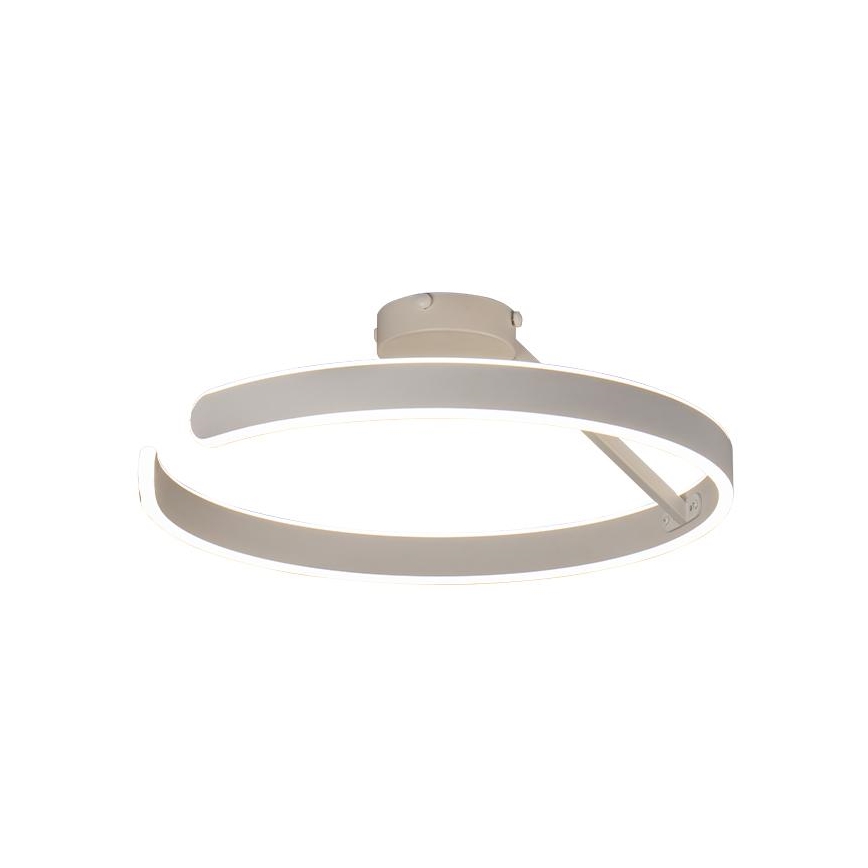 LED Prigušivi nadgradni luster LED/72W/230V 3000-6500K bela + Daljinski upravljač