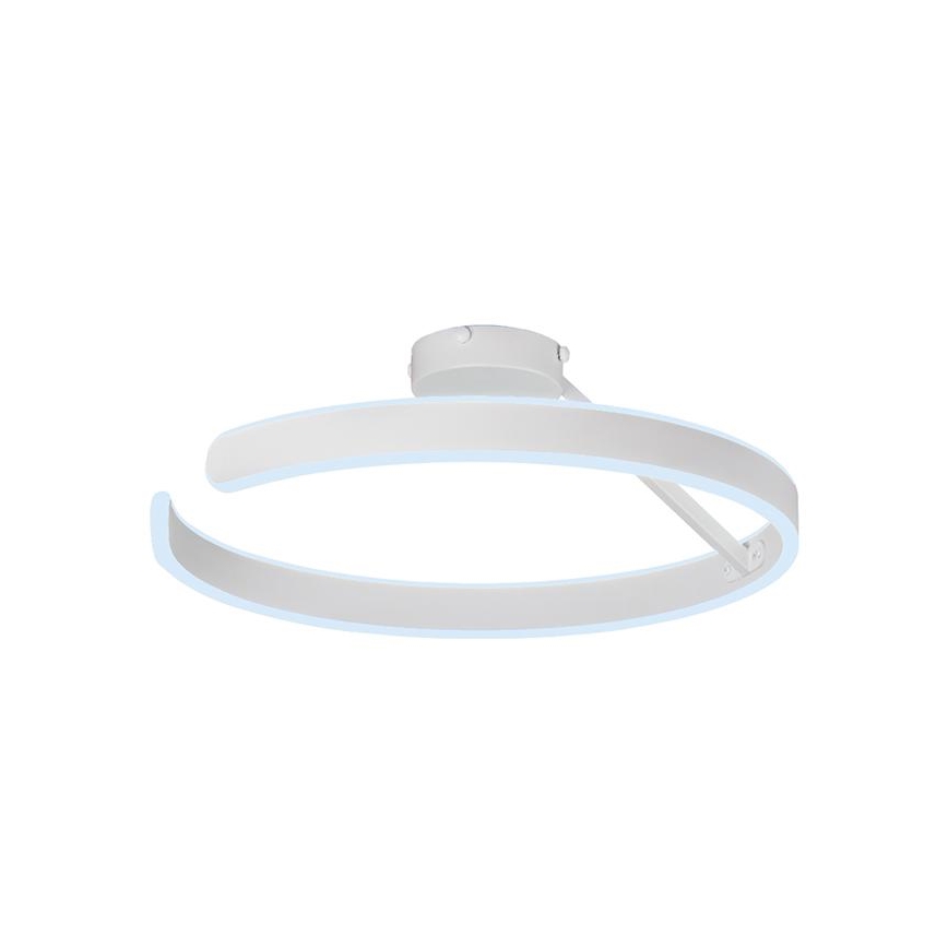 LED Prigušivi nadgradni luster LED/72W/230V 3000-6500K bela + Daljinski upravljač