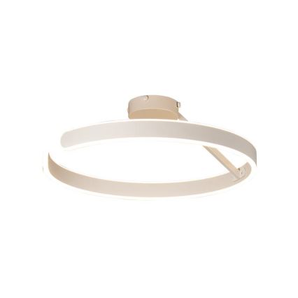 LED Prigušivi nadgradni luster LED/72W/230V 3000-6500K bela + Daljinski upravljač