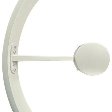 LED Prigušivi nadgradni luster LED/72W/230V 3000-6500K bela + Daljinski upravljač