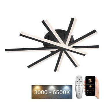 LED Prigušivi nadgradni luster LED/75W/230V 3000-6500K + Daljinski upravljač