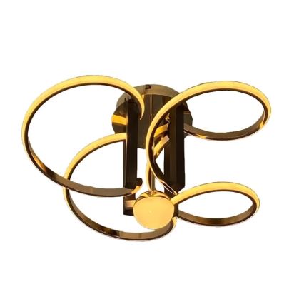 LED Prigušivi nadgradni luster LED/80W/230V 3000-6500K + Daljinski upravljač