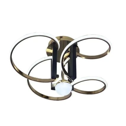 LED Prigušivi nadgradni luster LED/80W/230V 3000-6500K + Daljinski upravljač