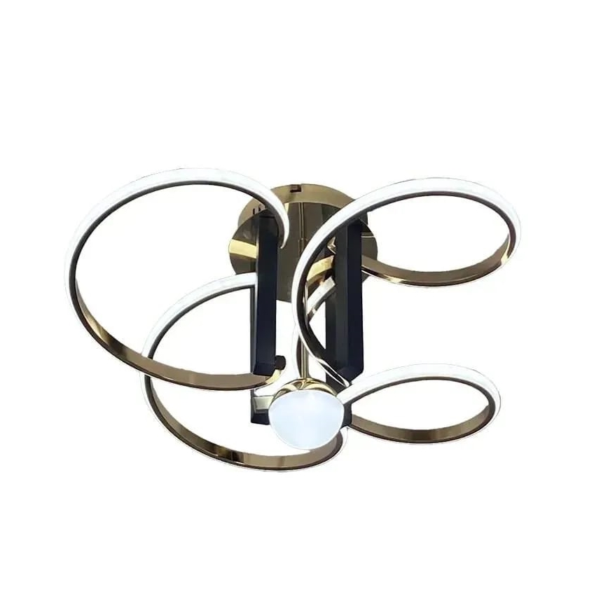 LED Prigušivi nadgradni luster LED/80W/230V 3000-6500K + Daljinski upravljač