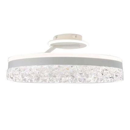 LED Prigušivi nadgradni luster LED/86W/230V 3000-6500K bela + Daljinski upravljač