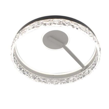 LED Prigušivi nadgradni luster LED/86W/230V 3000-6500K bela + Daljinski upravljač
