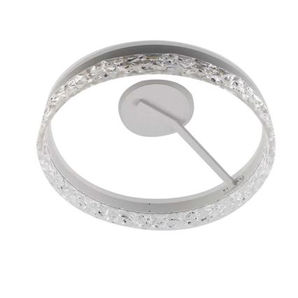 LED Prigušivi nadgradni luster LED/86W/230V 3000-6500K bela + Daljinski upravljač