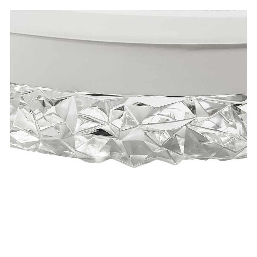 LED Prigušivi nadgradni luster LED/86W/230V 3000-6500K bela + Daljinski upravljač