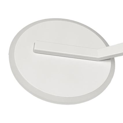 LED Prigušivi nadgradni luster LED/86W/230V 3000-6500K bela + Daljinski upravljač