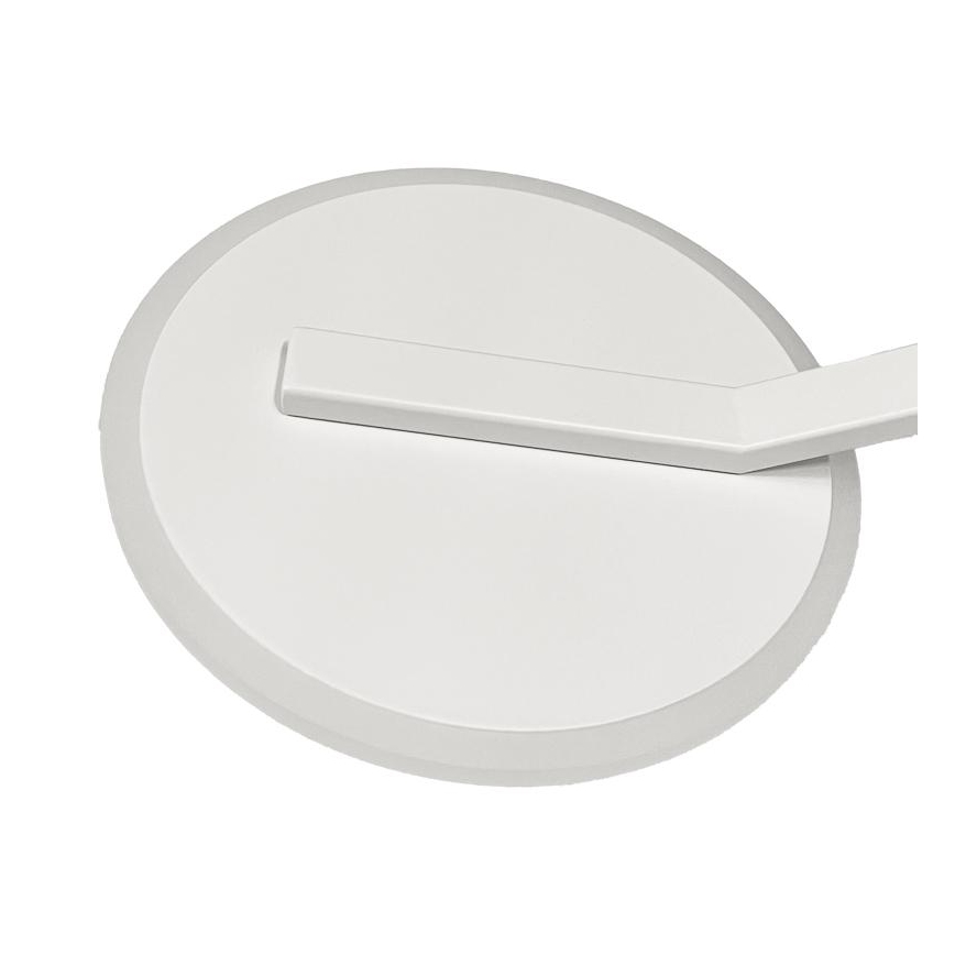 LED Prigušivi nadgradni luster LED/86W/230V 3000-6500K bela + Daljinski upravljač