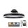 LED Prigušivi nadgradni luster LED/86W/230V 3000-6500K crno + Daljinski upravljač