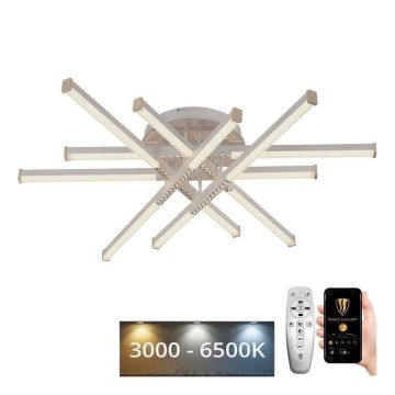LED Prigušivi nadgradni luster LED/90W/230V 3000-6500K + Daljinski upravljač