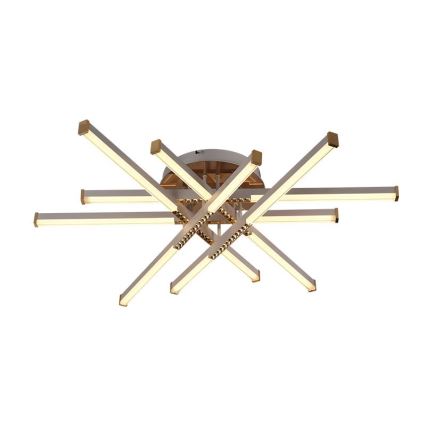 LED Prigušivi nadgradni luster LED/90W/230V 3000-6500K + Daljinski upravljač