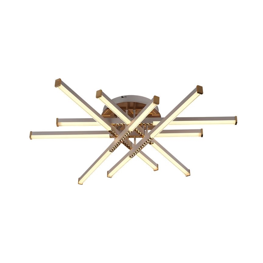 LED Prigušivi nadgradni luster LED/90W/230V 3000-6500K + Daljinski upravljač