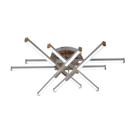 LED Prigušivi nadgradni luster LED/90W/230V 3000-6500K + Daljinski upravljač