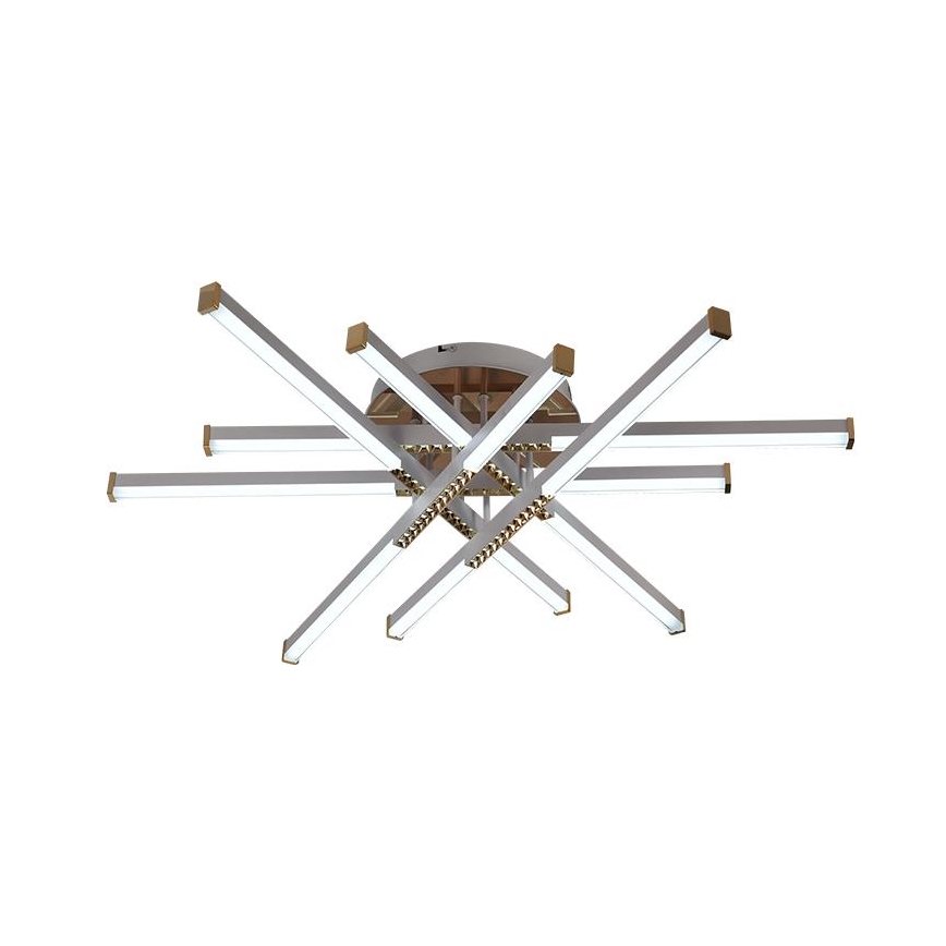 LED Prigušivi nadgradni luster LED/90W/230V 3000-6500K + Daljinski upravljač