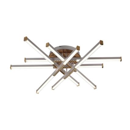 LED Prigušivi nadgradni luster LED/90W/230V 3000-6500K + Daljinski upravljač