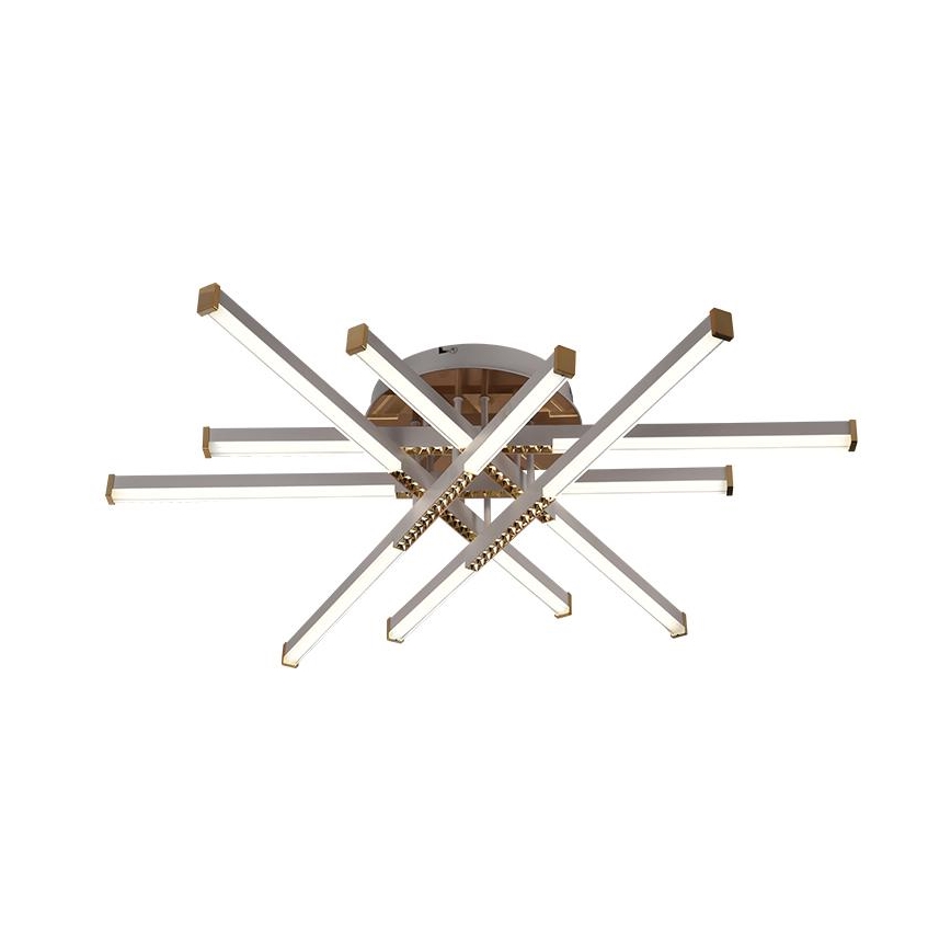 LED Prigušivi nadgradni luster LED/90W/230V 3000-6500K + Daljinski upravljač
